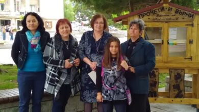 „Къщичка за книги“ в памет на Ивайло Иванов
