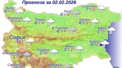 ВРЕМЕТО: Слънце и летни температури до 34°