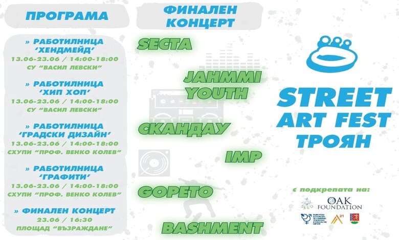 Street Art Fest в Троян