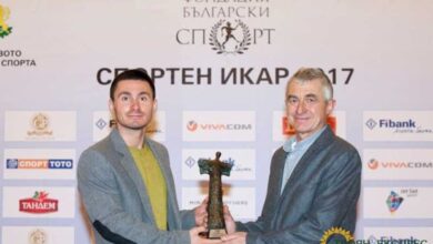 Станимир Беломъжев спечели „Спортен Икар“