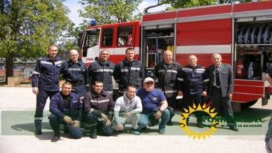 Мащабно занятие за тестване на силите за реагиране на единната спасителна система (ЕСС) се проведе днес в района на СУ "Васил Левски" Троян