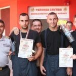 Троянските пожарникари втори в "Предизвикателството на пожарникаря"