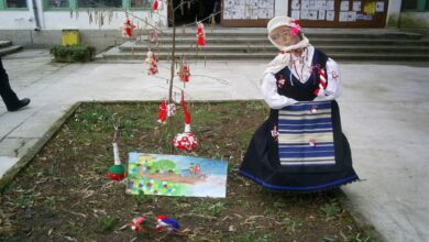 Баба Марта дойде в Дълбок дол