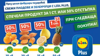 Lidl въвежда допълнителен тематичен купон в Lidl Plus