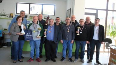 Троян бе шахматна столица на България