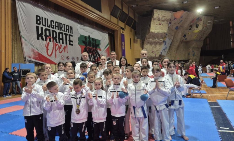 Каратеките от Троян участваха в турнира „Bulgarian Karate Open 2025"