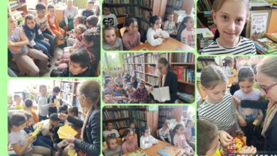 Първа среща с училищната библиотека
