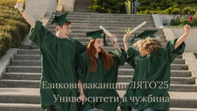 Шансове за езикови ваканции и изпращане на документи в чужбина в Троян на 8 април
