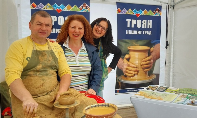 Община Троян с щанд на първото издание Sofia Spring Fest-2