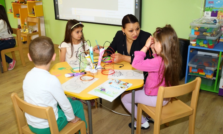  В детска градина "Незабравка" с. Орешак бе открито STEM-пространство