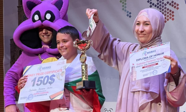 Успех на троянски деца на WorldWide Mental Arithmetic Competition WAMAS 2025-1
