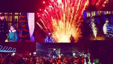 Златното момиче на математиката и Дядо Коледа запалиха коледните светлини в Троян