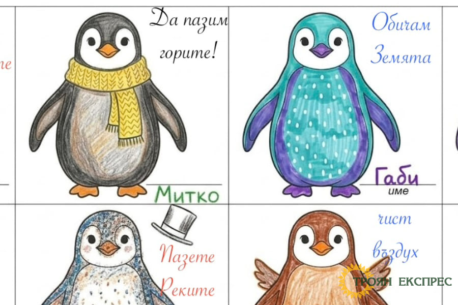 20 000 детски рисунки ще бъдат разгърнати на Антарктида-1