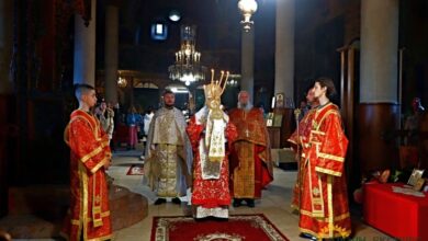 Митрополит Гавриил в Троян: