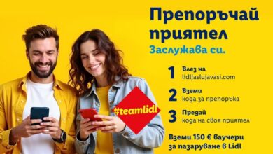 Препоръчай приятел за работа в Lidl