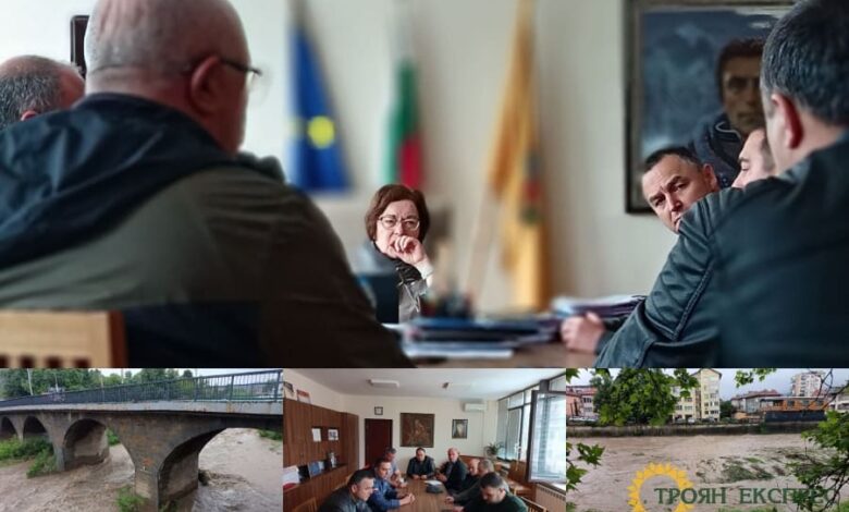 Община Троян предприема спешни мерки след обилните валежи