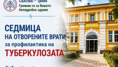 Белодробната болница в Троян