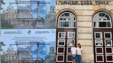 Шестокласник от СУ „Васил Левски“ – Троян