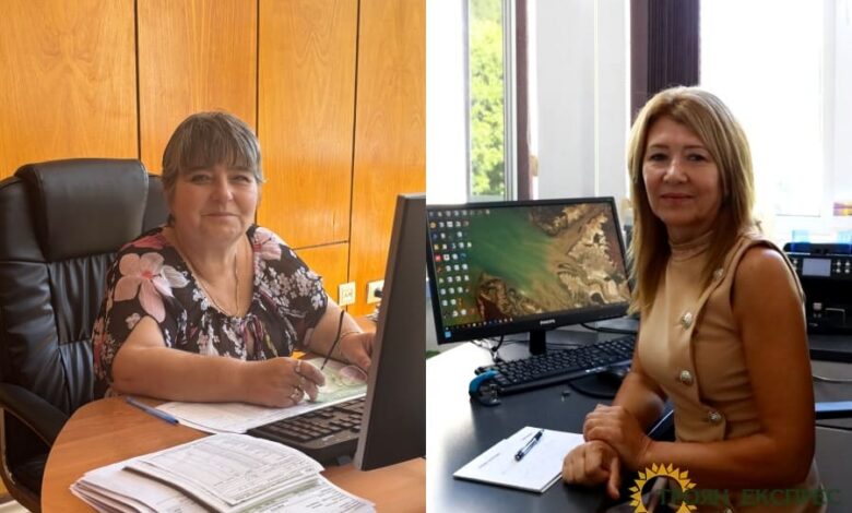 Мая Павлова и Даниела Карагечева в администрацията на Хлебозавод Троян