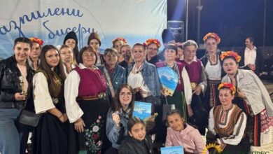 Три златни медала и голямата купа за читалището в с. Борима от фестивал на остров Тасос
