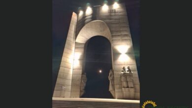 Възстановено е осветлението на паметника „Арка на свободата“ на Беклемето