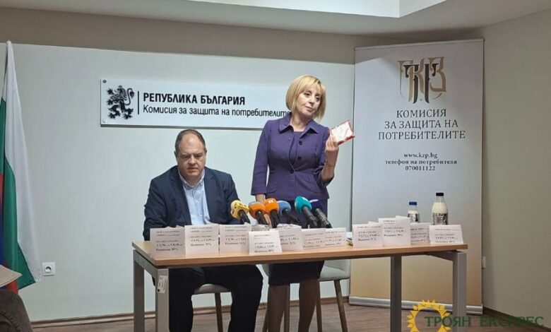 Мая Манолова: Утре започваме съвместни проверки на КЗП, НАП и БАБХ