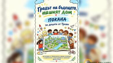 Международен конкурс за детско изкуство „Градът на бъдещето“ | Община Троян