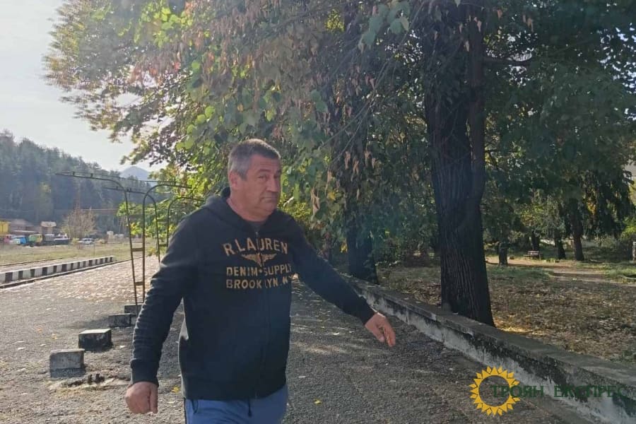 Сигнал за сеч край жп гара Троян